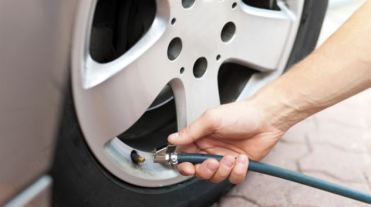 fylla på luft i däck 2