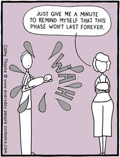 nybliven mamma trött