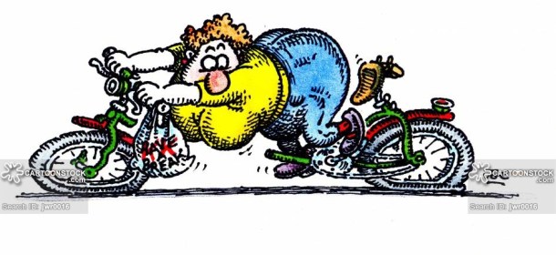 Woman's Bike Breaks.