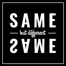 same same but different