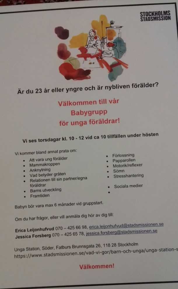 Babygrupp Unga Station