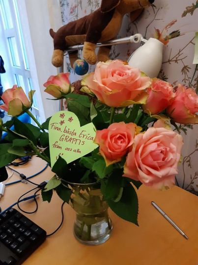 Grattishälsning Erica L